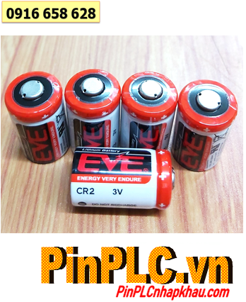 Pin CR2; Pin EVE CR2; Pin nuôi nguồn EVE CR2 lithium 3.0v 1/2AA 1000mAh
